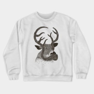 Moustache Make a Difference Crewneck Sweatshirt